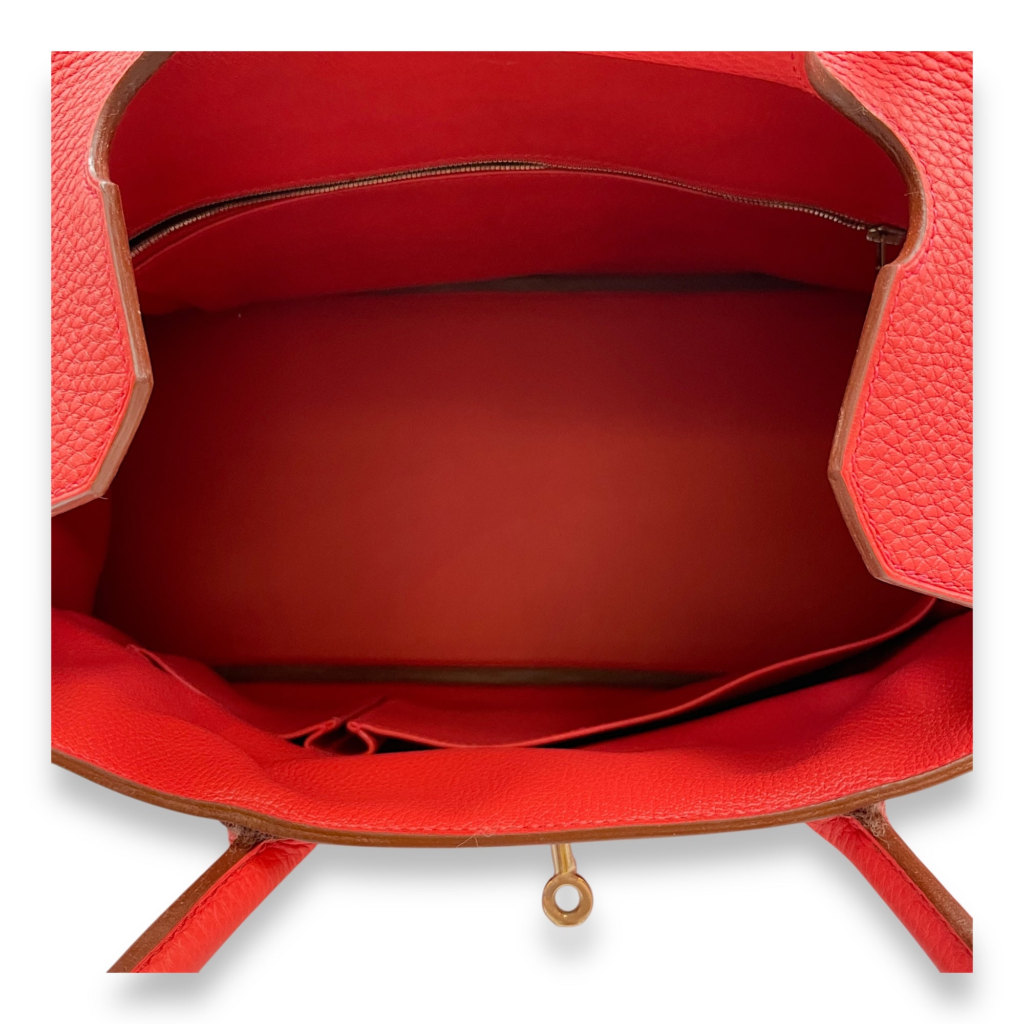 Shoulder Birkin 42 Bougainvillier in Clemence, Palladium hardware