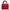 Lady Dior Medium Lambskin Red Top Handle Bag in Lambskin, Gold hardware