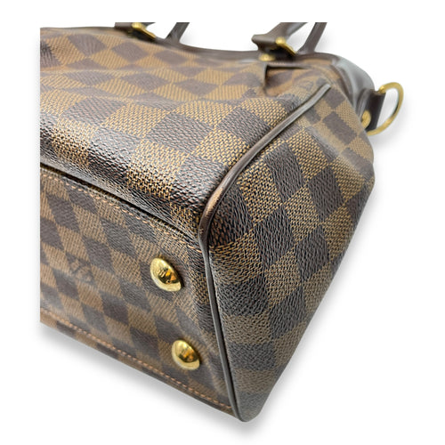 Trevi Damier PM Brown Shoulder bag in Canvas, Gold hardware