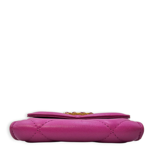 C19 Mini Pink Purse in Lambskin, Tri-tone hardware hardware