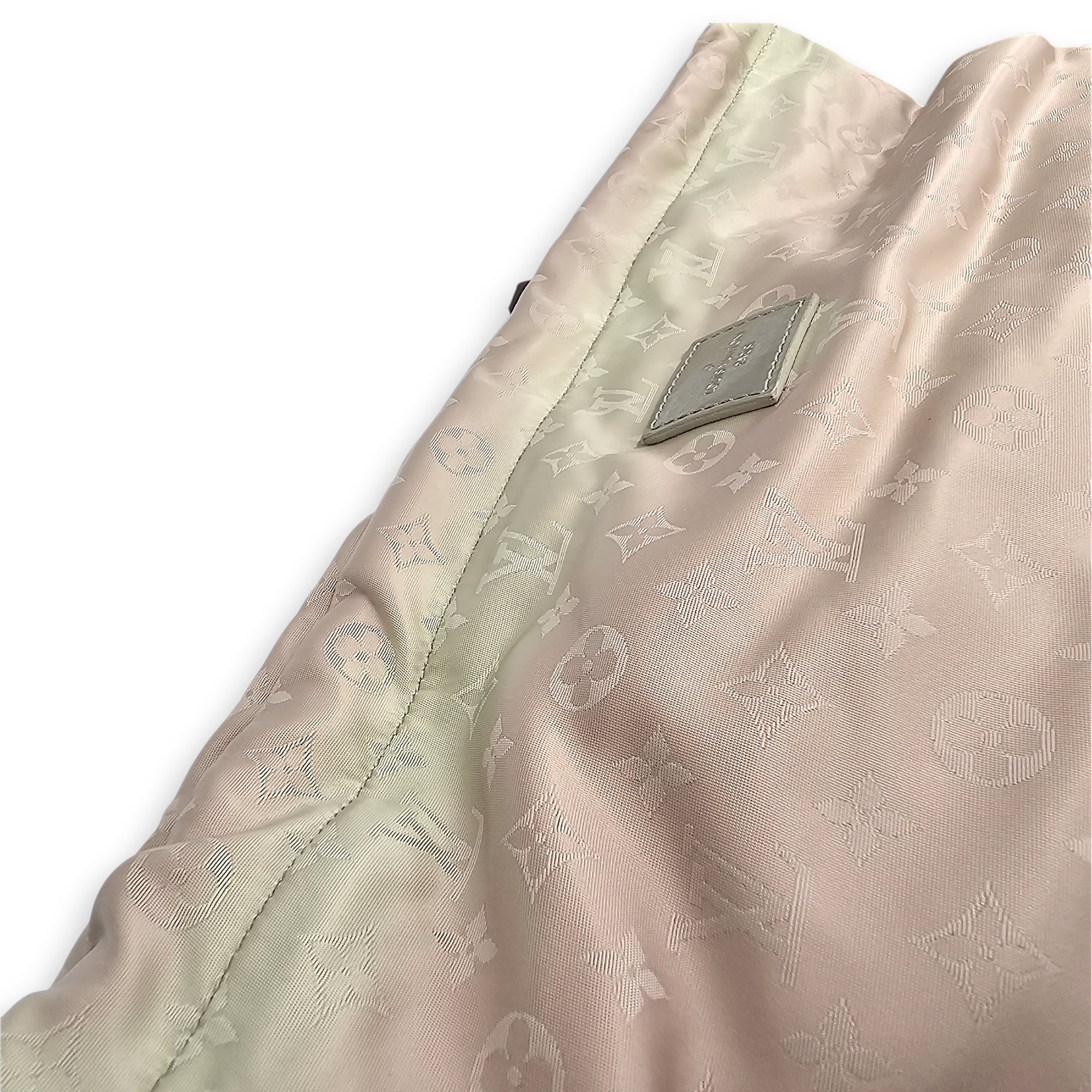 Jelly Shopping Bag MM Grey Top Handle Bag in Metallic Calf