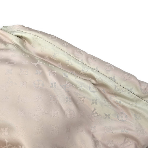 Jelly Shopping Bag MM Grey Top Handle Bag in Metallic Calf