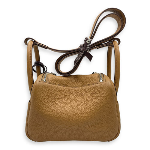 Lindy Mini Biscuit in Clemence, Palladium hardware