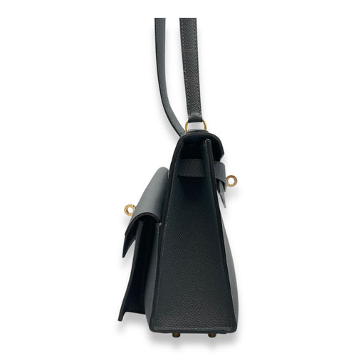 Kelly Desordre 20 Gris Misty in Epsom, Permabrass hardware