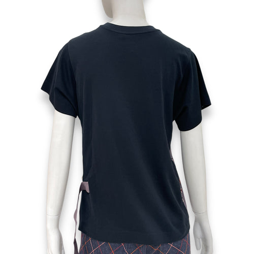 LV Colour Block Logo T shirt XS Black Ready-To-Wear in Silk/cotton