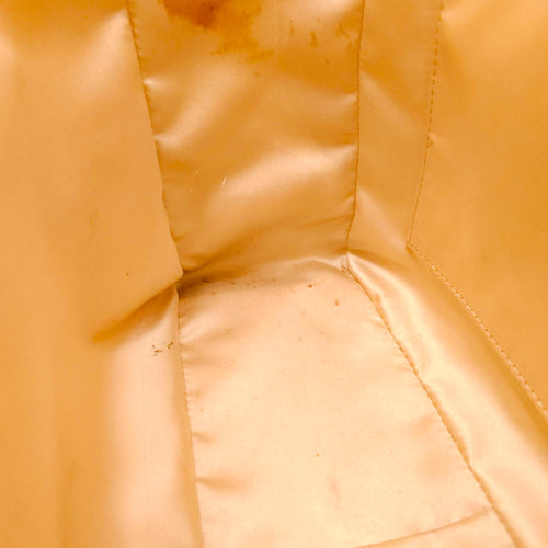 PST Beige Shoulder Bag in Caviar Leather, Gold hardware