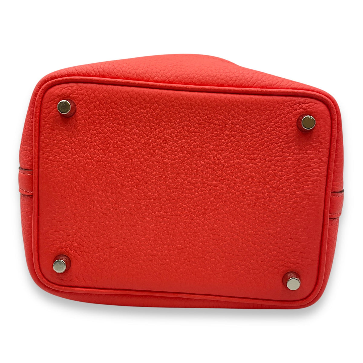 Picotin Touch 18 Rose Texas in Ostrich/Clemence Palladium hardware