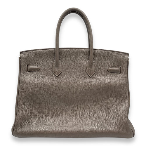 Birkin 35 Etain in Togo, Gold hardware