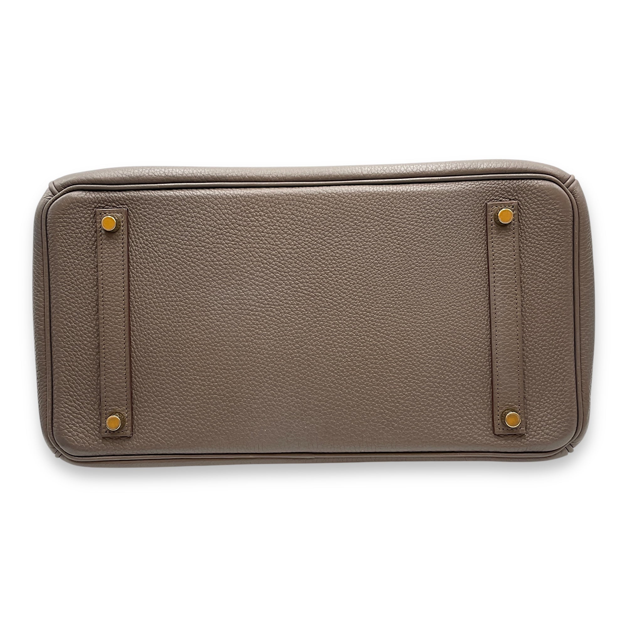 Birkin 35 Etain in Togo, Gold hardware