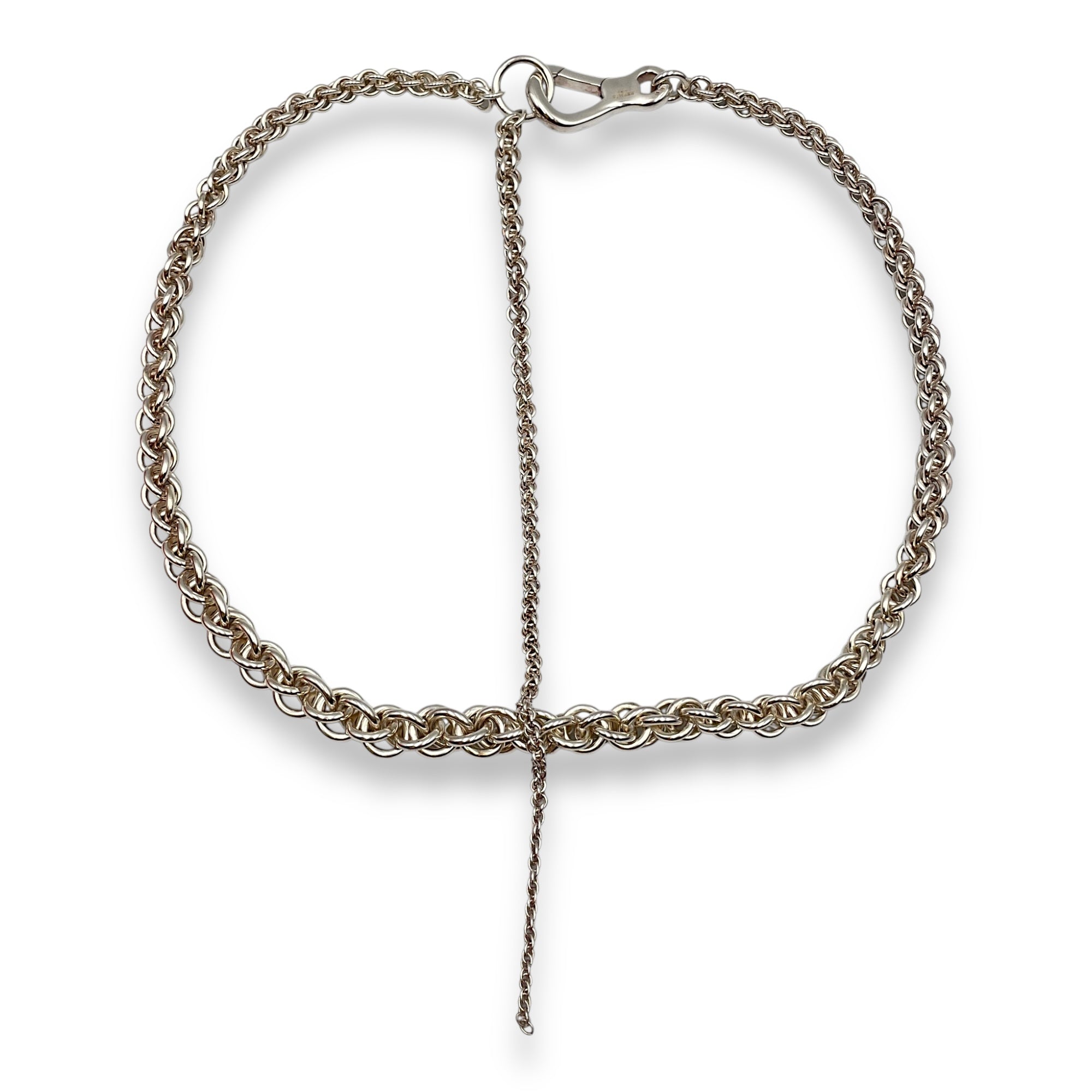 Atalante Necklace, Silver hardware