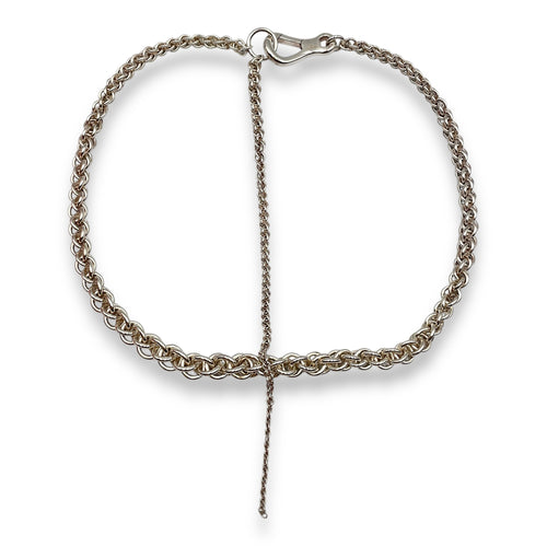 Atalante Necklace, Silver hardware