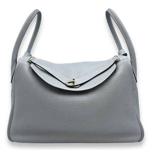 Lindy 34 Blue Lin in Clemence Palladium hardware CL2508-15065 1