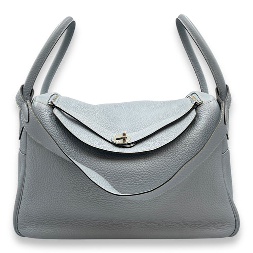 Lindy 34 Blue Lin in Clemence, Palladium hardware