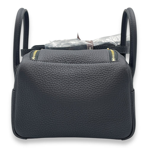 Lindy II Mini Caban in Clemence, Gold hardware