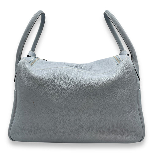 Lindy 34 Blue Lin in Clemence Palladium hardware CL2508-15065 2