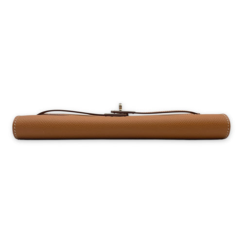 Kelly Gold Wallet in Epsom, Palladium hardware
