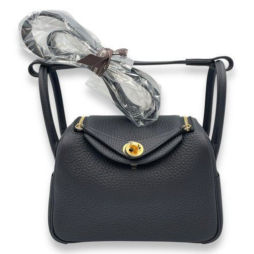 Lindy II Mini Caban in Clemence, Gold hardware