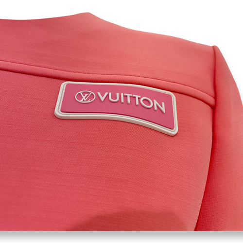 Retro Martingle Dress 34 Pink Ready-To-Wear in Wool/Silk