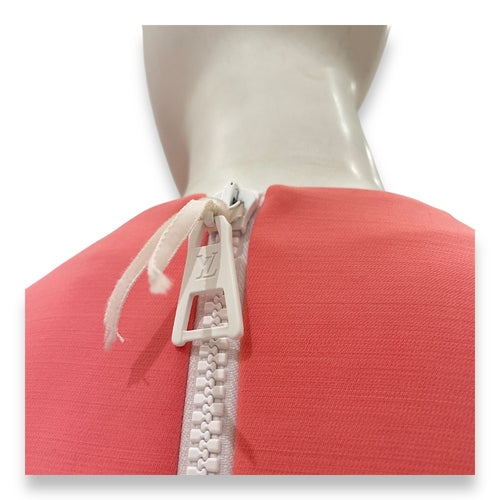 Retro Martingle Dress  34 Pink Ready-To-Wear in Wool/Silk CL2508-15229 6