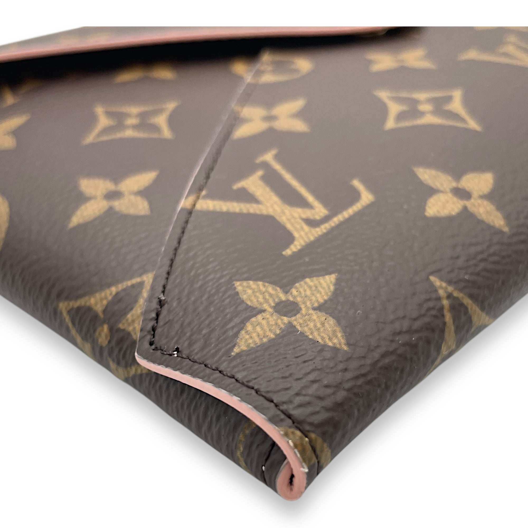 Monogram Kirigami Set of 3 Multi-Color Pochette , Gold hardware