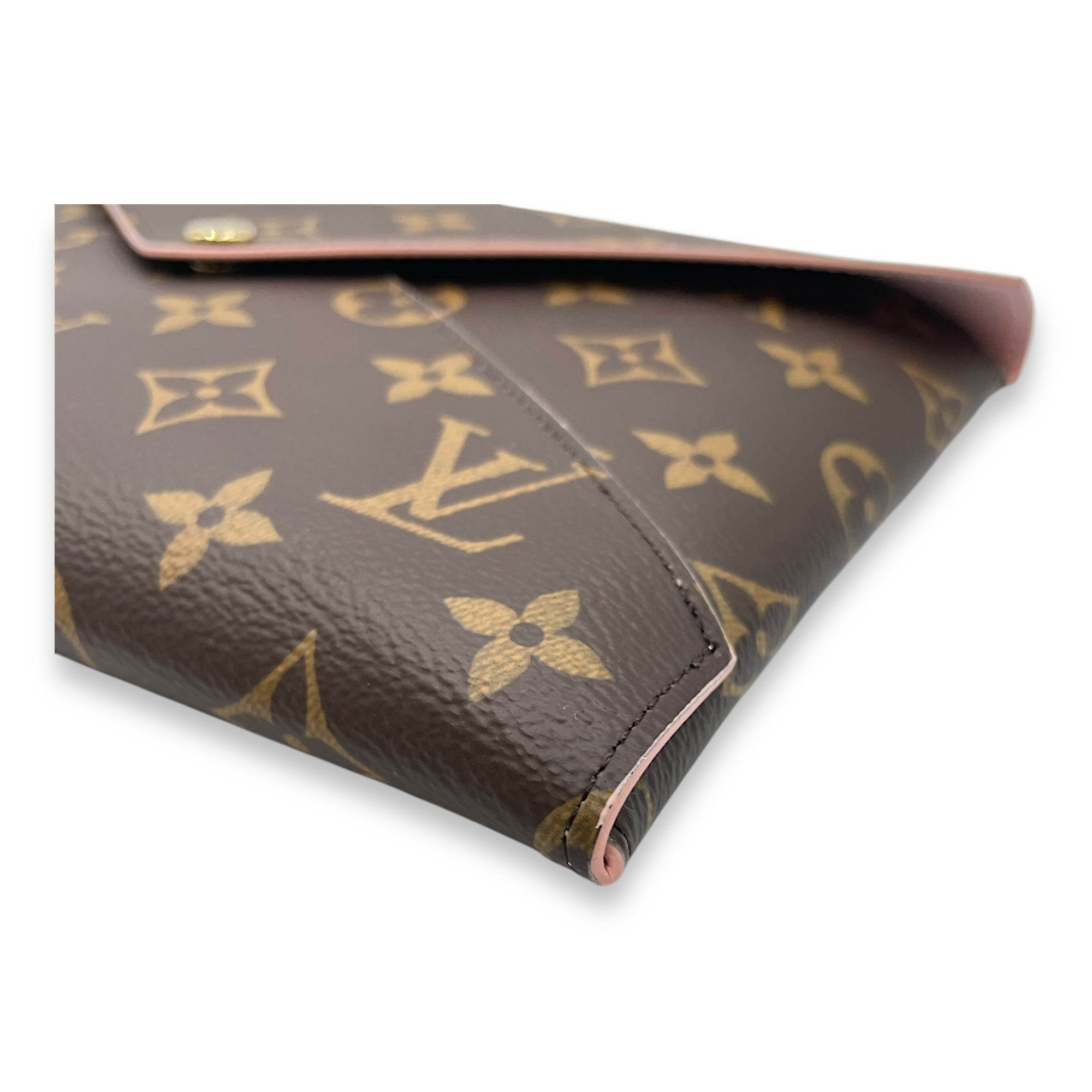Monogram Kirigami Set of 3 Multi-Color Pochette , Gold hardware