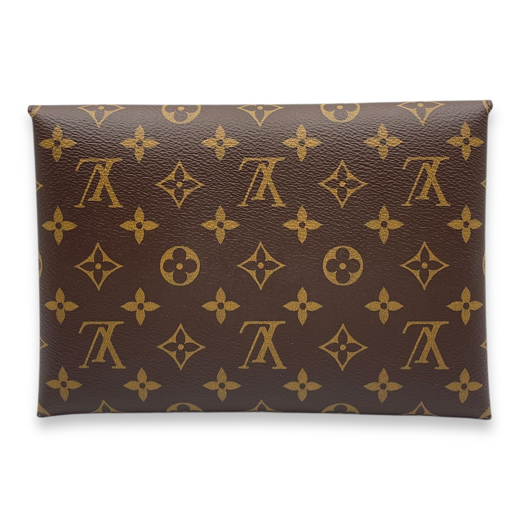 Monogram Kirigami Set of 3 Multi-Color Pochette , Gold hardware