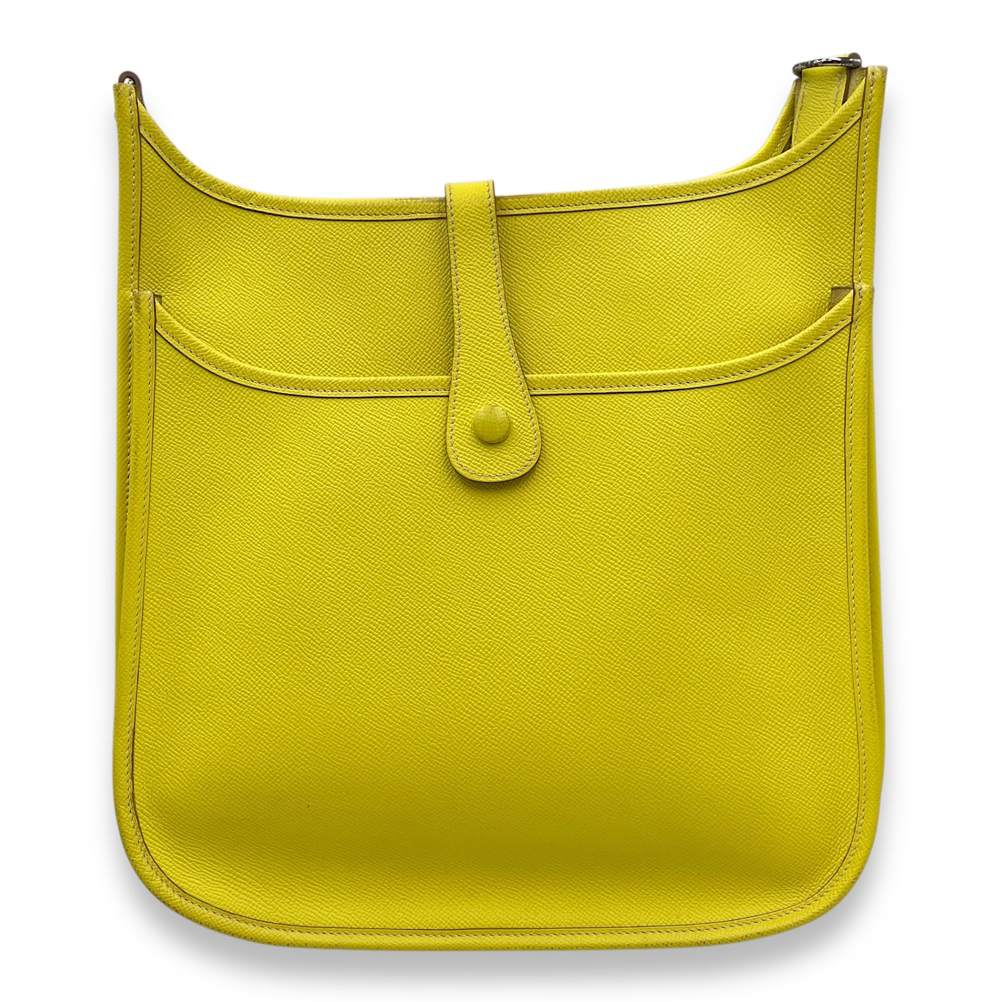 Evelyne III GM Lime in Epsom, Palladium hardware