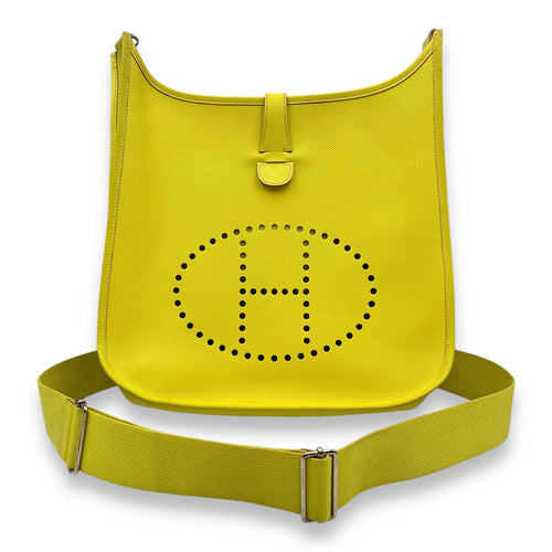 Evelyne III GM Lime in Epsom, Palladium hardware