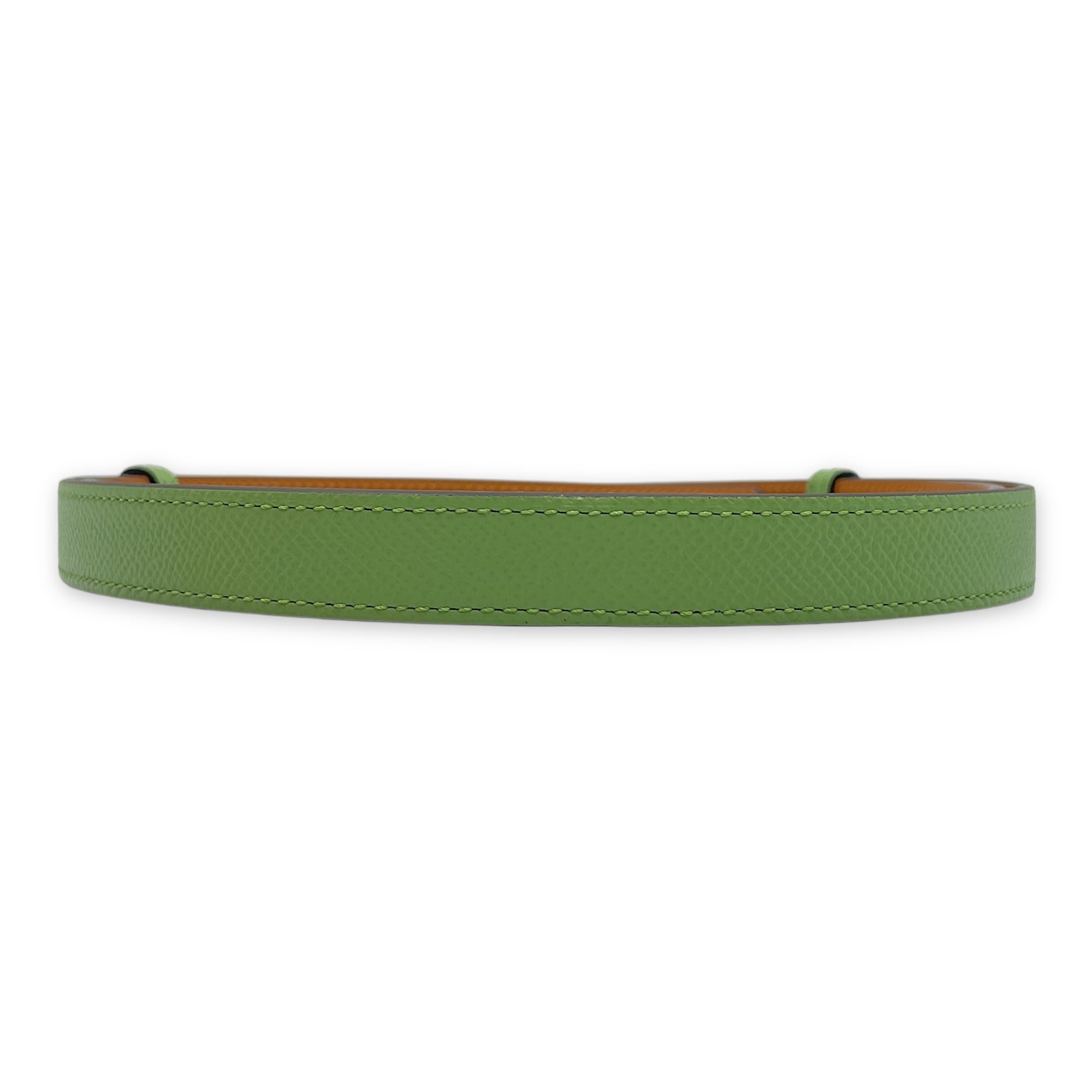 Kelly Vert Criquet/Chai/Celeste/Craie Pocket Belt in Epsom Palladium hardware CL2508-15162 2