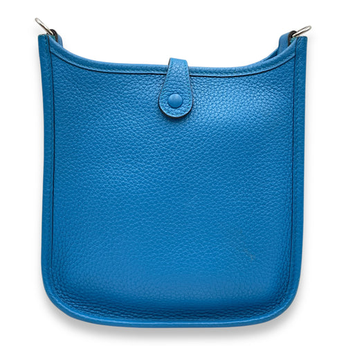 Evelyne Mini Blue Zanzibar in Clemence, Palladium hardware