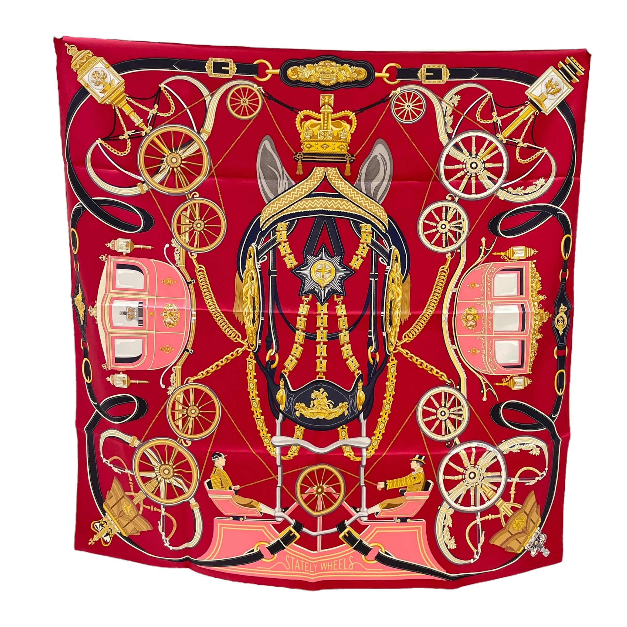Stately Wheels 90 Bordeaux Scarf