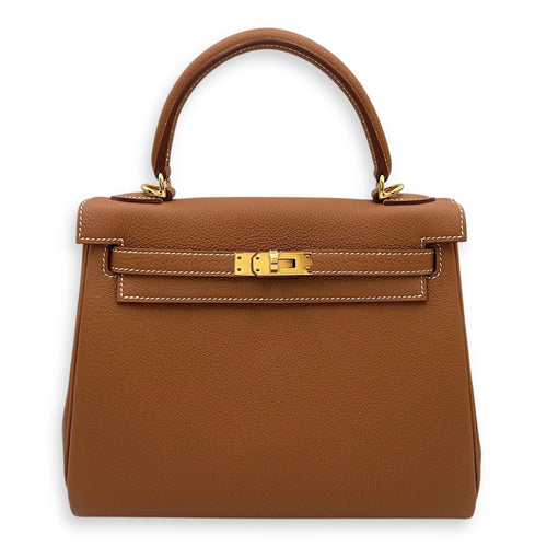 Kelly 25 Gold in Togo, Gold hardware