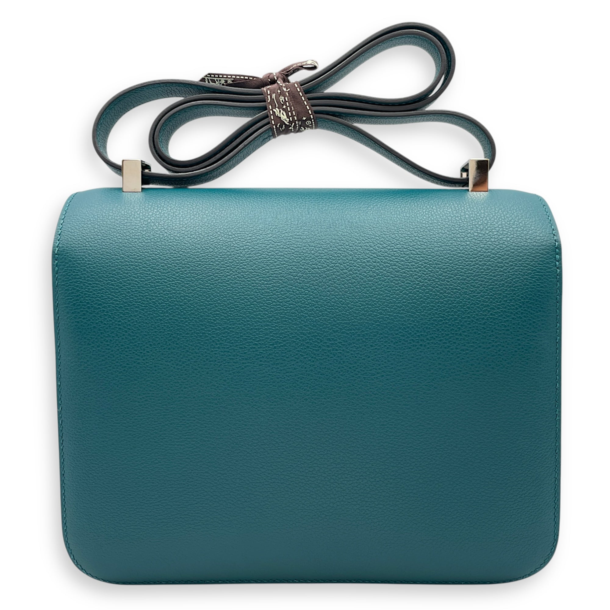 Constance 24 Vert Bosphore in Evercolor Palladium hardware CL2508-15293 2