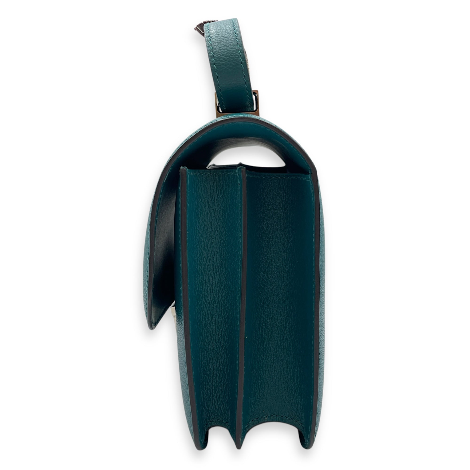 Constance 24 Vert Bosphore in Evercolor Palladium hardware CL2508-15293 4