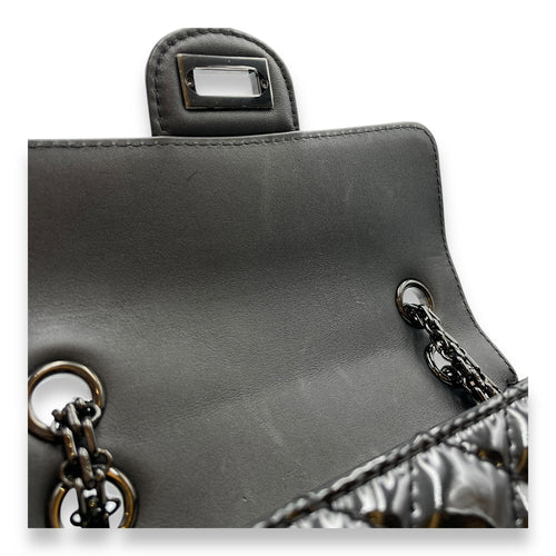 Reissue  Mini Black Flap Bag in Patent Leather So Black hardware CL2508-15288 11