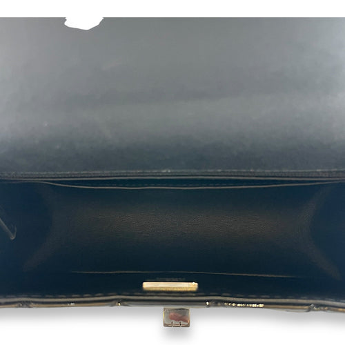 Reissue  Mini Black Flap Bag in Patent Leather So Black hardware CL2508-15288 6