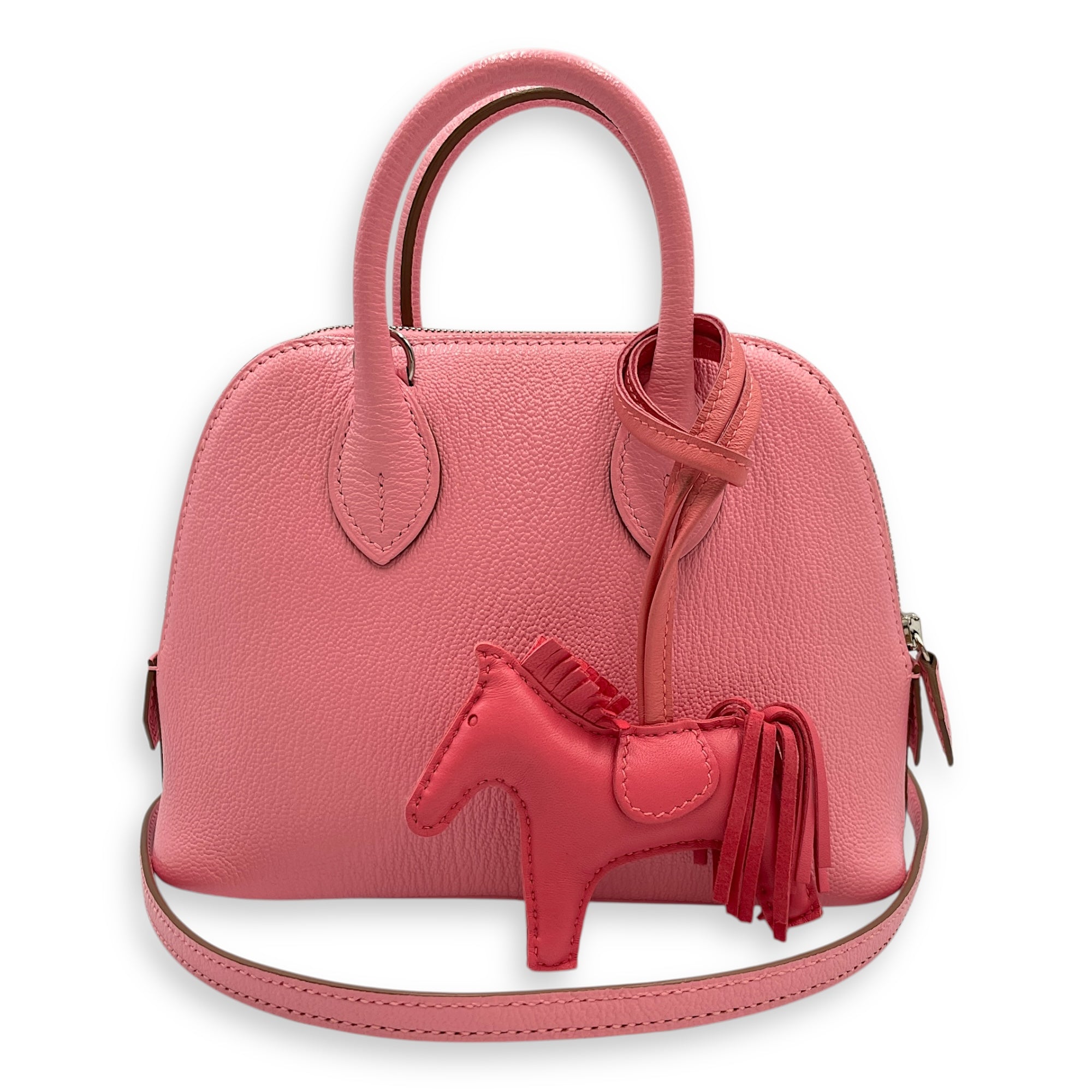 Bolide 1923 Mini Rose Confetti in Chevre Mysore, Palladium hardware
