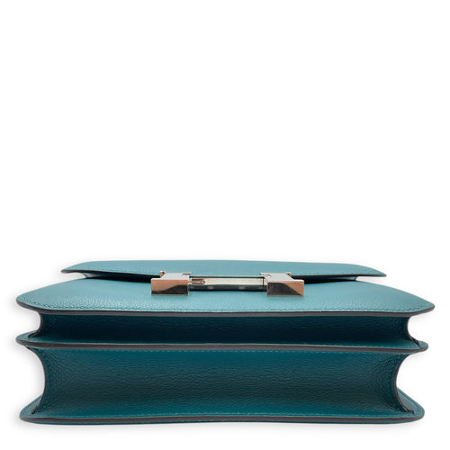 Constance 24 Vert Bosphore in Evercolor, Palladium hardware