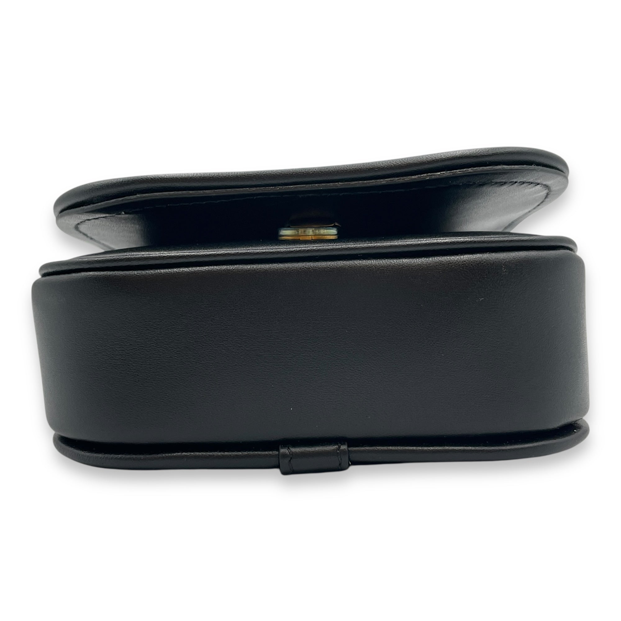 C'mon Nano  Black Belt Bag in Calfskin Gold hardware CL2508-15281 3