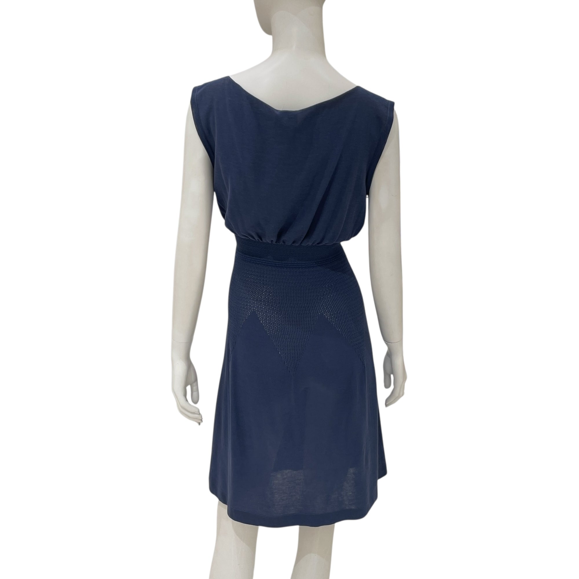 CC Dress 40 Blue Ready-To-Wear in Cotton