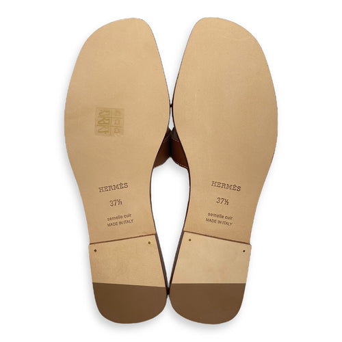 Oran 37.5 Gold Sandals in Calfskin