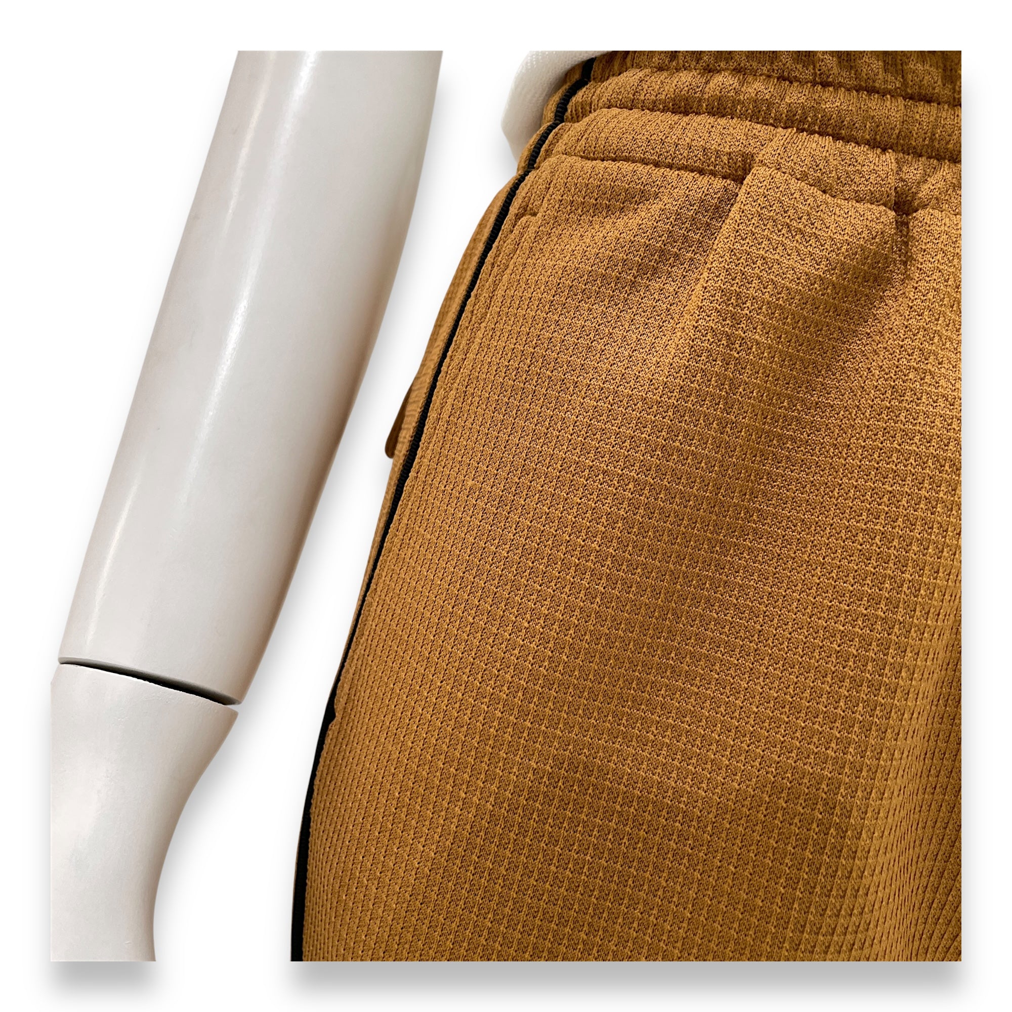 Gucci x Adidas Ripstop Jersey Pants 38 Brown Ready-To-Wear in Polyamide