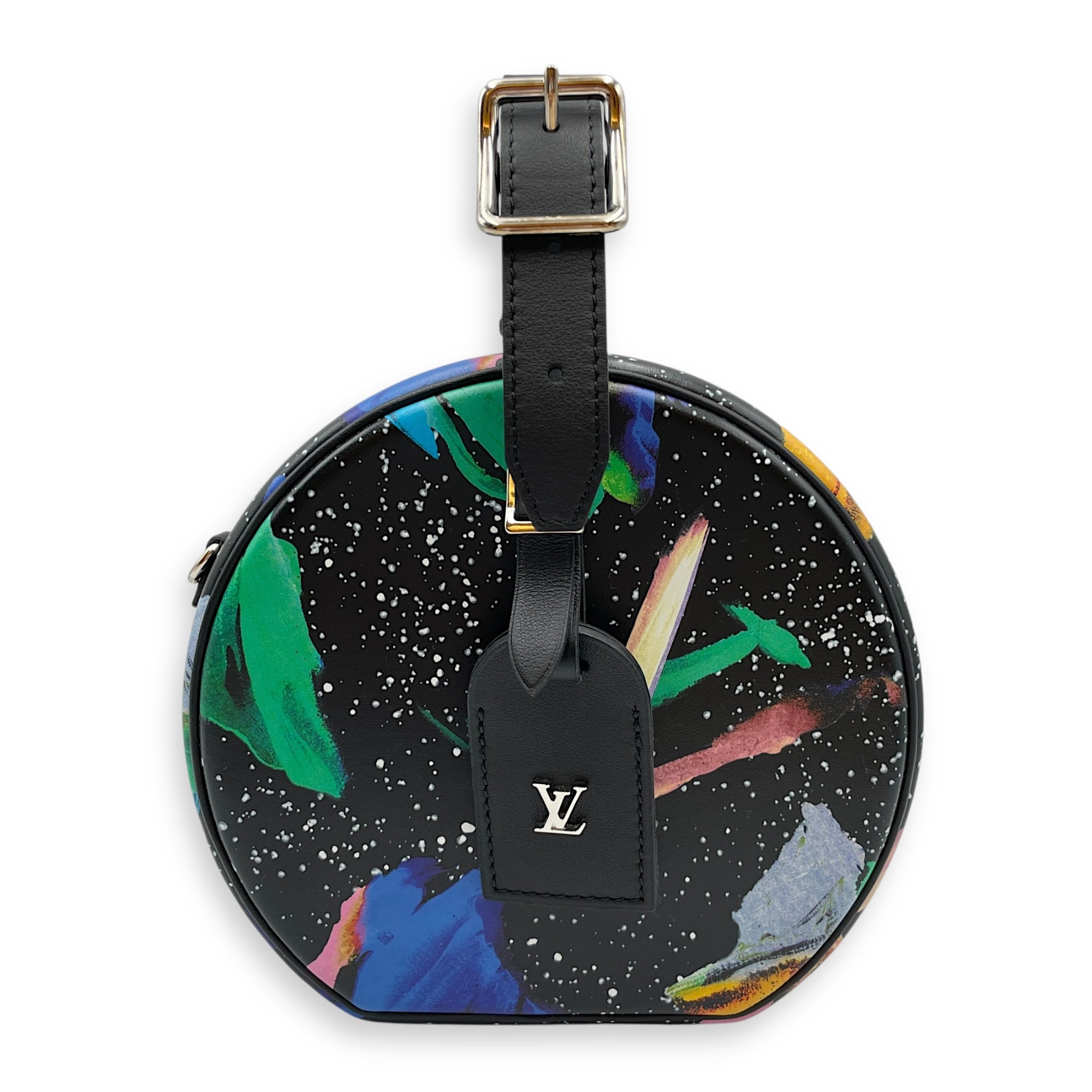 Splash Petite Boite Chapeau Multi-colour Shoulder Bag in Calfskin, Palladium hardware