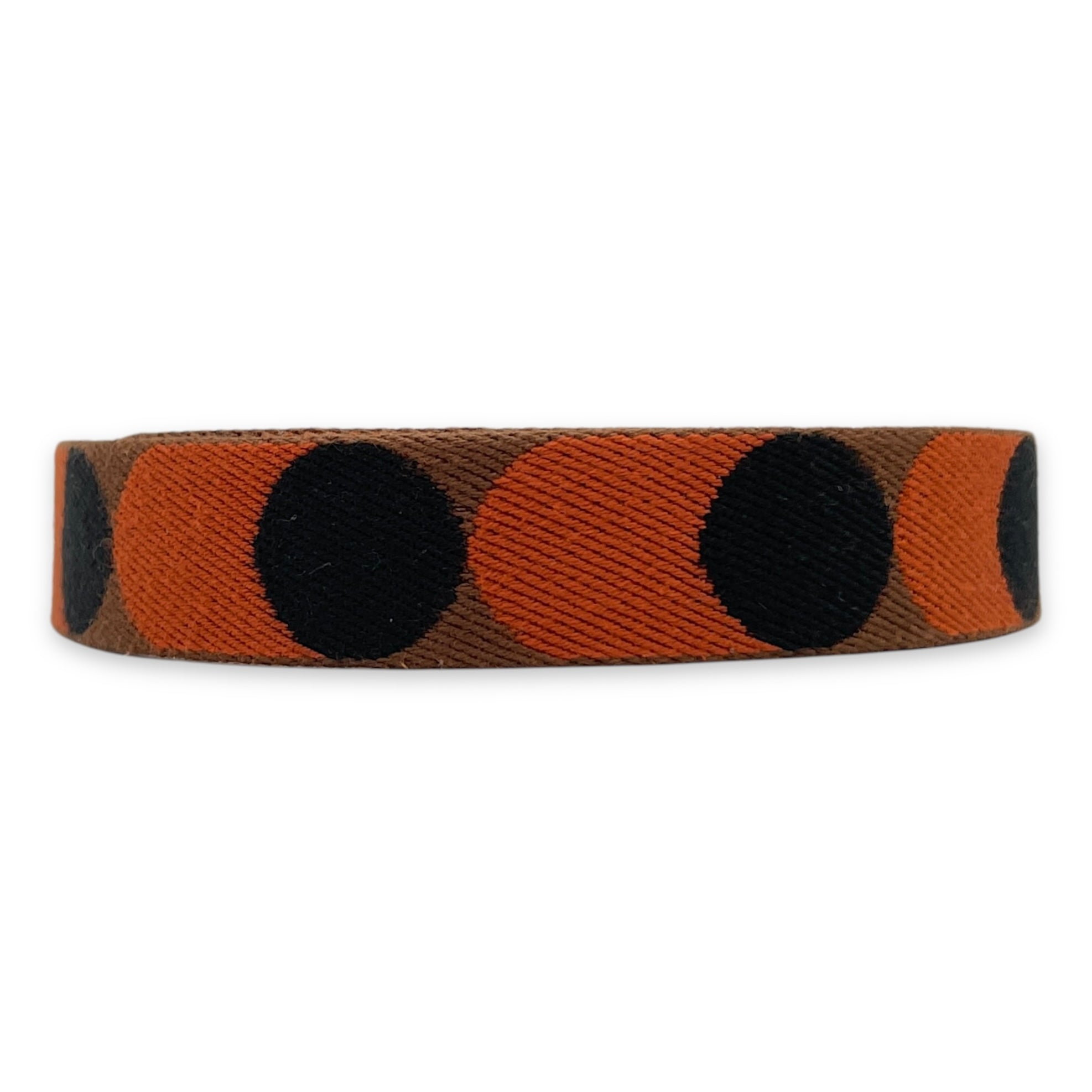 Flipper Ball Sangle 25mm x 70cm Gold Strap in Swift, Palladium hardware
