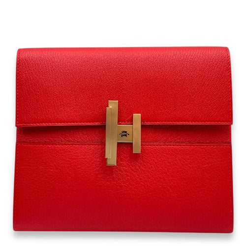 Cinhetic to Go Rouge De Coeur Crossbody Bag in Chevre Mysore Permabrass hardware CL2508-15253 1
