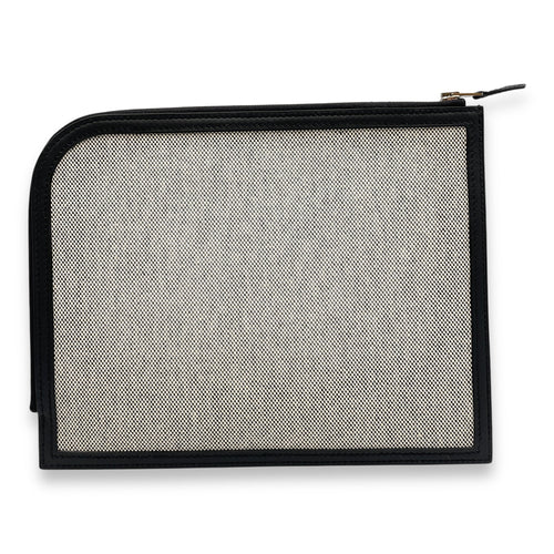 Cargo Voyage Black Pochette in Swift Palladium hardware CL2509-15408 2