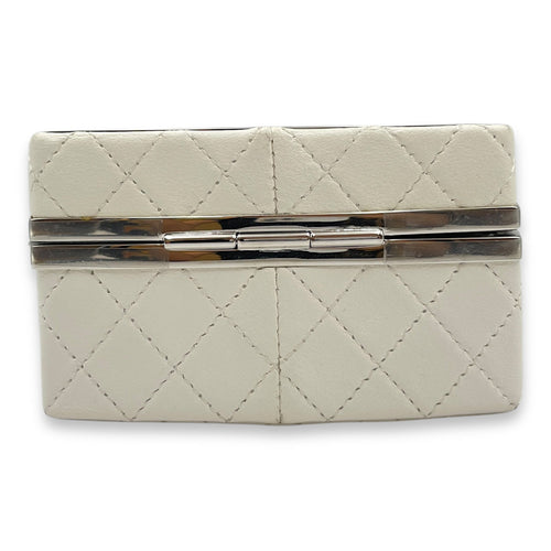 Plexiglass Beauty Box  Silver Hardware  Vanity Bag in Goat Leather CL2509-15462 5