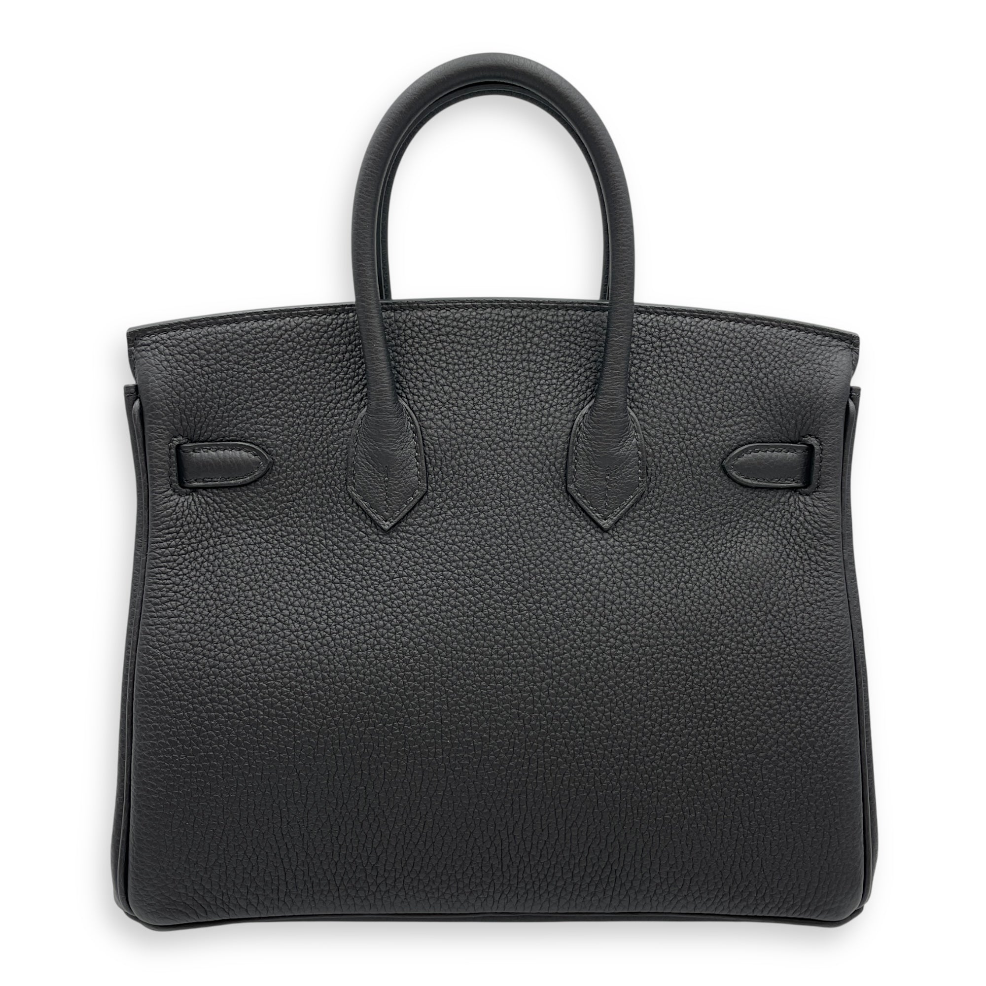 Birkin 25 Black in Togo, Brushed Palladium hardware