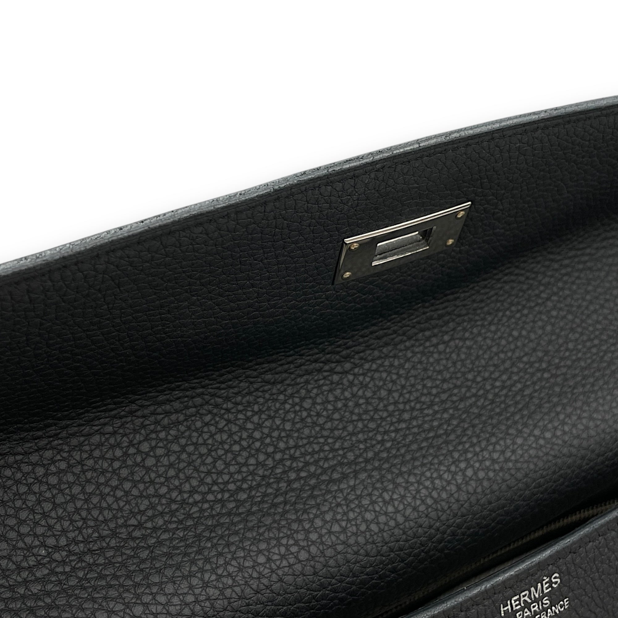 Kelly 35 Black in Togo, Palladium hardware