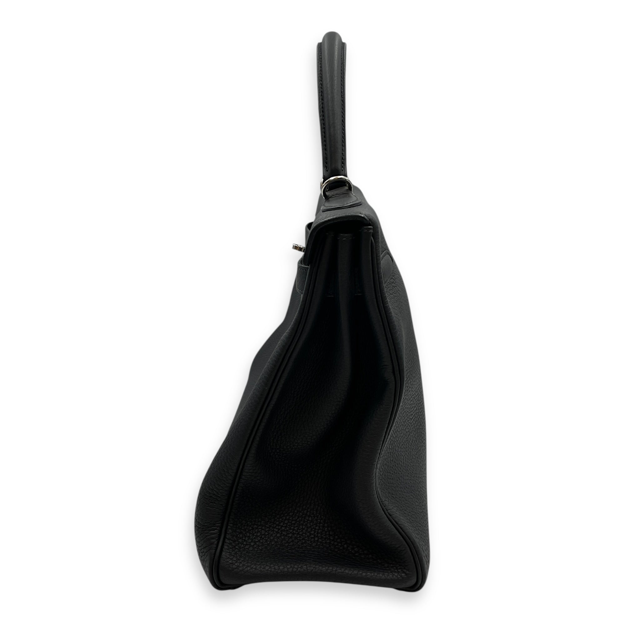 Kelly 35 Black in Togo, Palladium hardware